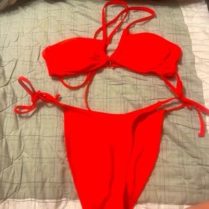 Red bikini